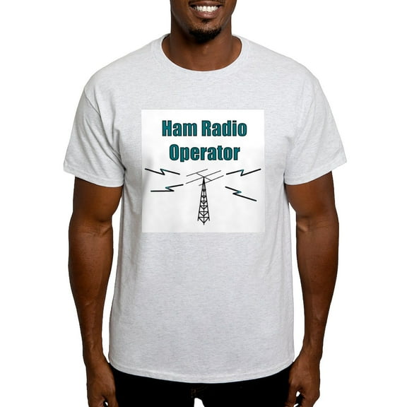 CafePress - Ham Radio Operator Light T Shirt - Men's Classic Graphic T-Shirt
