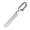 Silver, variant on Metal Nail File with Snap, Stainless Steel Double-Sided Metal Nail File, Fingernail & Toenail File Shaping Tool for Men & Women, Durable Portable Nail File for Home & Travel, 1Pc(Silver,3.5x0.6")