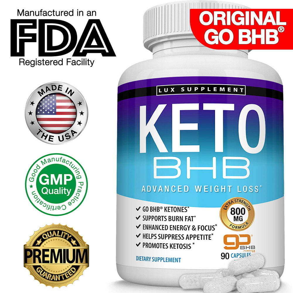 Ultra Fast Pure Keto BHB Weight Loss Diet Pills 90 CAPSULE Ketogenic ...