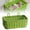 Green, variant on Kitchen Storage Containers Woven Storage Basket Wall Hanging Vegetable Organizer Garlic Holder Efficient Home Kitchen Organization Tool.Big