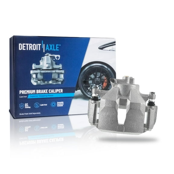 Detroit Axle - Front Right Disc Brake Caliper with Bracket Replacement for 2002 2003 2004 2005 2006 Toyota Camry