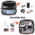 thumbnail image 6 of Cat Waterproof Oxford Fabric Storage Pouch for Electronic Devices - Cord Organizer, Hard Drive Bags, Canvas Storage Box Small, Charger Cord Organizer - 5.9x9.44x3.14 in, 6 of 6