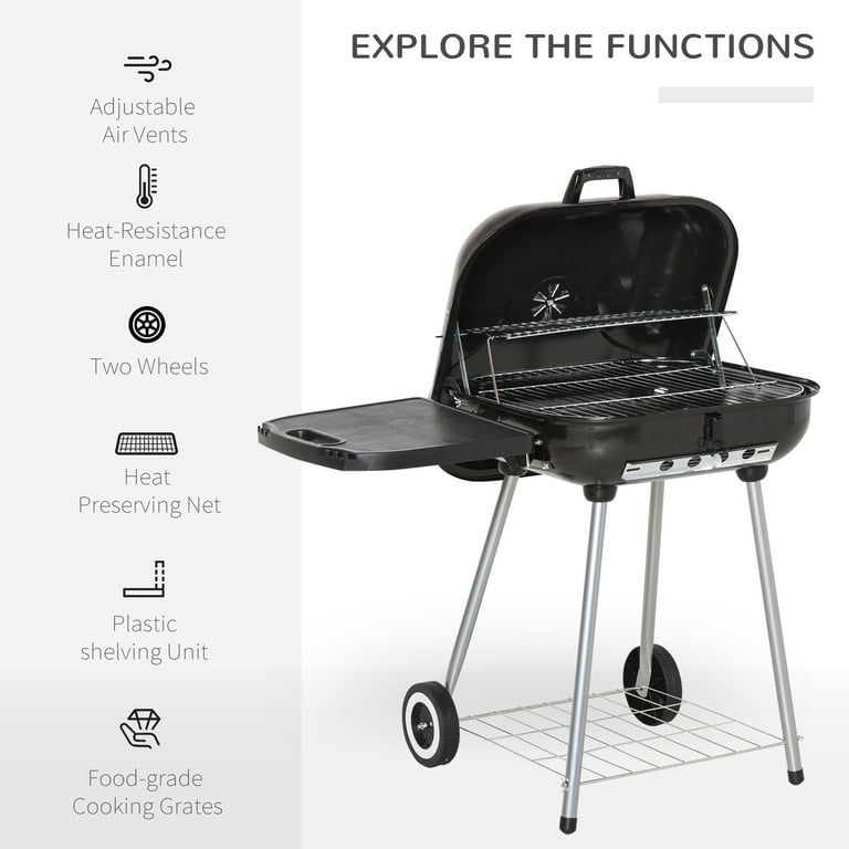 Portable backyard clearance grill