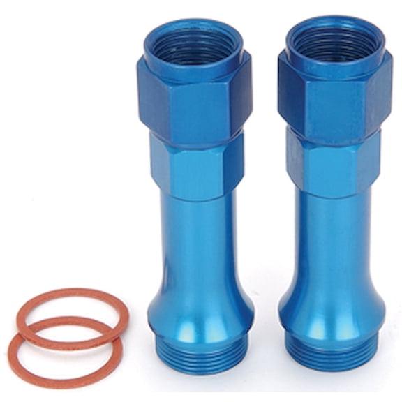 JEGS Long-Style Carburetor Inlet Fittings 7/8"-20 to -08AN