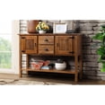 thumbnail image 4 of Retro Style Solid Wood Sideboard / Multi - room Usage for Space - saving, 4 of 6