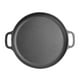 thumbnail image 1 of redondo, sartén para Pizza, utensilios de cocina, bandeja para tartas con asas, sartén para acampar, sartén para Pizza, sartén para asar, 28cm Soledad Sartén, 1 of 7