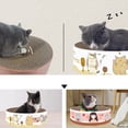 thumbnail image 5 of Poteau à Griffer pour Chat, Poteau à Griffer Rond en Papier Ondulé pour Chat, Grattoir Multifonction à Haute Densité avec Tapis à Griffer en Carton Recyclable, Jouet à Griffer pour Chat, 5 of 5