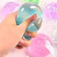 thumbnail image 3 of HICESS 2Pcs Clear Steamed Bun Toy Stress Relief Slow Rising Small Dumpling Sensory Toy Hand Relaxation Soft Dough Ball Squeeze Fidget Toy, 3 of 7