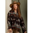 thumbnail image 4 of Vintage Inspired Shirt Jacket Coat (M, MultiGreen), 4 of 11