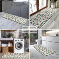 thumbnail image 2 of Beige Christmas Dinosaur Pattern Kitchen Rug Mat,Kitchen Runner Rugs Non Skid Washable,Decorative Kitchen Floor Mats for Kitchen,Sink,Laundry,17"X47", 2 of 5