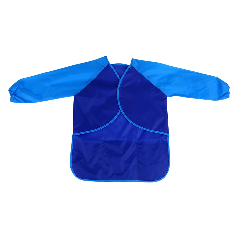Kids Art Smock Children Waterproof Smock Children Painting Smock Kids Drawing Smock Painting Tools Child Kids Waterproof Craft Apron Drawing Painting Cooking Smock With Pocket