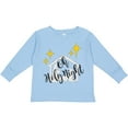 thumbnail image 3 of Inktastic Oh Holy Night Christmas Nativity with Yellow Stars Boys or Girls Long Sleeve Toddler T-Shirt, 3 of 5