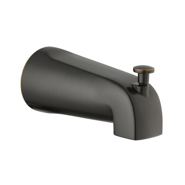 Design House 522938 Oil Rubbed Bronze Slip on Tub Diverter Spout