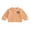 Orange Grimace, variant on RUINIXCW Toddler Baby Boy Girl Halloween Shirts Outfit Infant Baby Boys Girls Fall Sweatshirt Clothes Pumpkin Grimace Ghost Long Sleeve Waffled Striped Lapel Half Button Pullover Shirt Tops