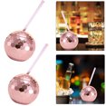 thumbnail image 4 of Copa de Vino Likrtyny Discoteca para Cóctel Paja oro Rosa 2 Uds., 4 of 9