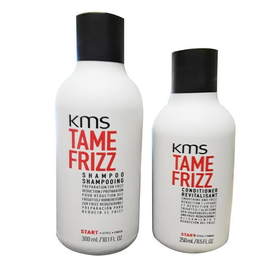 KMS Tame Frizz Shampoo 10.1 Conditioner 8.5 oz Duo