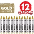 thumbnail image 3 of Crayola Bulk Crayons, Gold, 12 Count, 3 of 4