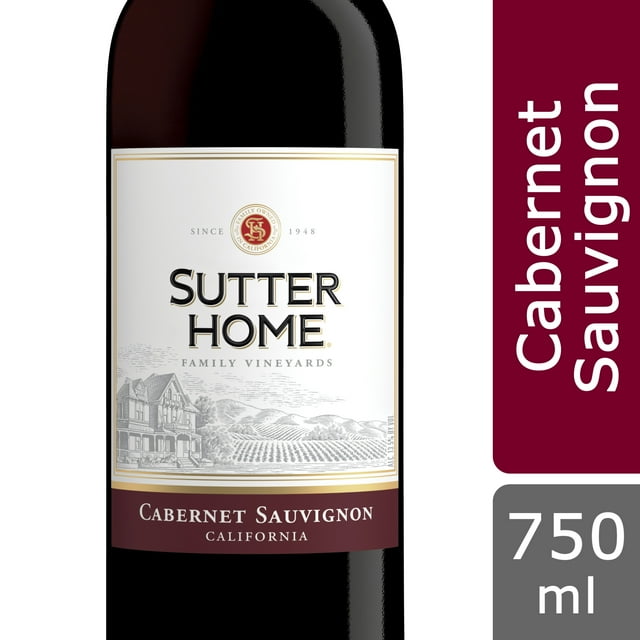 Vino Tinto Sutter Home cabernet sauvignon 750 ml