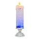 thumbnail image 2 of Xihbxyly Vela Led Navideña, Llama de Cristal Colorida, Sin Cera, Fácil de Usar, Luz Cálida para Decoración Del Hogar, Perfecta para Fiestas Navideñas, Funciona con Pilas, Tamaño 26 X 8 Cm, 2 of 3