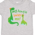 thumbnail image 4 of Inktastic My Auntie Loves Me Dinosaur Boys Toddler T-Shirt, 4 of 5