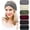 6 Pack Crochet D, variant on 6 Pack Crochet Ear Warmer Headband Soft knit Turban Stretch Headbands Warmer for Women Winter Accessories