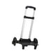 thumbnail image 4 of Carrito de mochila Carrito de mano Carrito telescópico plegable portátil Carrito con 6 ruedas Negro, 4 of 8