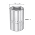 thumbnail image 2 of Uxcell 3/4 Inch Square Drive 12 Point 24mm Standard Impact Socket Alloy Steel, 2 of 5