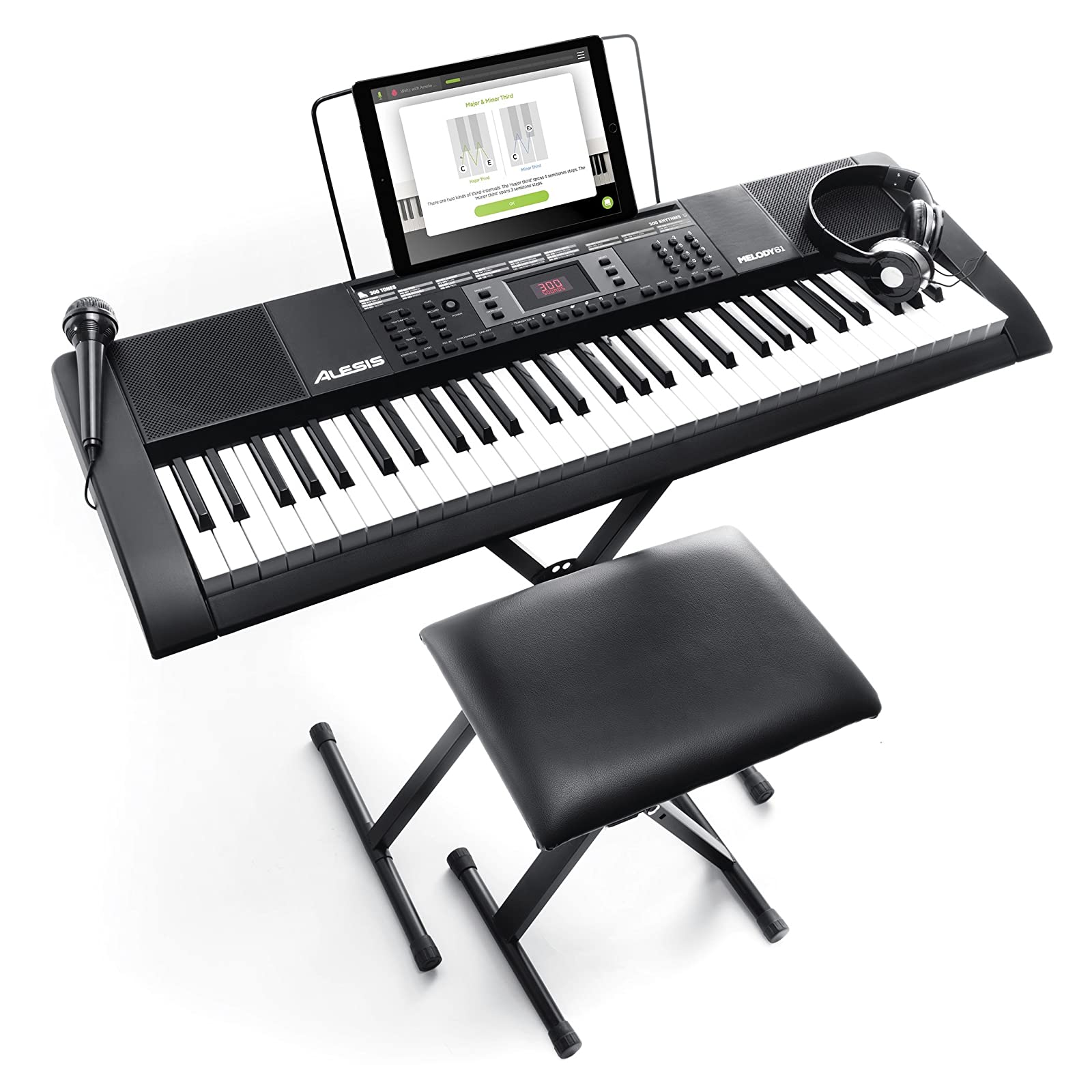Alesis Melody 61 MKII 61 Key Portable Keyboard With Built In Speakers 