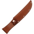 thumbnail image 2 of Sheath Fixed Knife Sheath, Brown basketweave leather,Fits up to 6in blade, 2 of 2