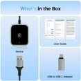 thumbnail image 4 of Wireless CarPlay Adapter For CarPlay Easy To Upgrade Wired CarPlay To Wireless Instant Connectivity Super Mini Car Play For Fit For Cars With Built In Wired Car, 4 of 9