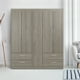 thumbnail image 1 of Mobi Ropero 152cm De Madera Sauce Fresno Closet Organizador Mobi Muebles Contemporáneo, 1 of 8