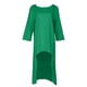 thumbnail image 2 of Atuendos Con Pantalones De Pierna Ancha 2 unids/set sueltos sólidos conjuntos de dos piezas pantalones sueltos traje para ir de compras (verde M) Ygjytge para Mujer Verde T L, 2 of 9