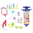 thumbnail image 1 of Doctor Kit for Kids Pretend & Play Doctor Set Costume for Doctor Roleplay Props Educational Sensory Cognitive Training Toys Game Interaction Toy Gift respectable, 1 of 4