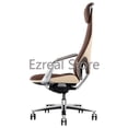 thumbnail image 3 of Luxury Reading Design Office Chairs Mobile Ergonomic Individual Leather Desk Chair Executive Silla Escritorio Furniture SY50OC My Lux Decor Round, 3 of 13