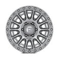 Fuel 1PC Cast Aluminum Rim D833 17X9 5X5.0 PLTNM -12MM, D83317907545 ...