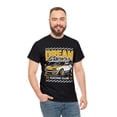 thumbnail image 5 of Dream Chaser Retro Yellow Ochre Sneaker Tee Shirt Black, 5 of 6