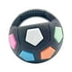 thumbnail image 5 of Juguetes para perros Balón de fútbol Pelota interactiva para exteriores Chirriante Flotante Fútbol para mascotas Perro Negro, 5 of 9
