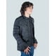thumbnail image 4 of Chamarra negra casual para hombre abrigada, 4 of 5