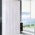 thumbnail image 5 of Shower Curtain Liner, Shower Curtain for Bathroom, Plastic Shower Liner, Premium PEVA Shower Curtain Liner, Waterproof Cute Lightweight Standard Size Bathroom Curtains - Clear, 70.9Inches, 5 of 9