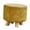 Yellow, variant on Lipstore Round Small Foot Stool Ottoman Creative Footrest for Indoor Entryway Nursery Dark Brown