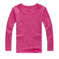 thumbnail image 4 of CCRFTGI Shirts For Kids Girls Size 10-12 Trendy Clothes Casual Long Sleeve Tees Cute Crewneck Shirt shirts for kids trendy Comfy Tunic Tops Girls Clothes Hot Pink 2-3Y, 4 of 4