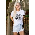 thumbnail image 2 of Popeye Sketch Old School Tattoo Style Unisex Plus Size Graphic Tee Brisco Brands 4X, 2 of 3