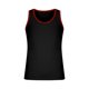 thumbnail image 3 of Hombres Camisetas de Verano de Punto de Raya Vertical Deportes de Fitness Cuello Redondo Camiseta, 3 of 7