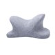 thumbnail image 5 of Almohada de viaje para el cuello, almohada de avión, cómoda, suave, ergonómica, relajante para juegos. Gris claro, 5 of 9
