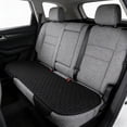 thumbnail image 4 of ERK Universal Linen Square Pattern Seat Cushion Breathable Comfortable Three Piece Pad For All Seasons, 4 of 5