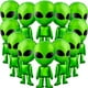 thumbnail image 1 of Balloon Meooeck Alien, 12 unidades, 80 cm, color verde gigante, para fiestas, 1 of 6