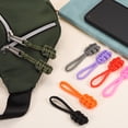 thumbnail image 5 of 16Pcs Zipper Pulls Replacement, 80 x 3mm Polypropylene Rope Zipper Heads, Orange, 5 of 6