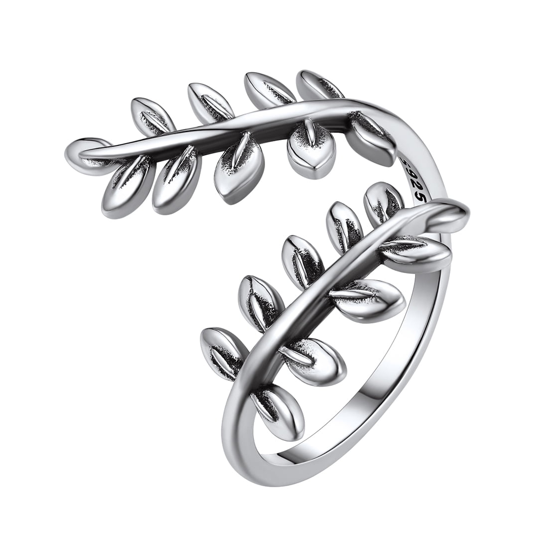 Sterling Silver Woman's Butterfly Cute Ring Wholesale 925 Band 19mm Sizes 5-12