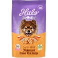 thumbnail image 1 of Halo Holistic Chicken & Brown Rice Small Breed Dry Dog Food, 4.54-kg bag, 1 of 5