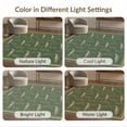 thumbnail image 7 of ODIKA 8'x10' Washable Area Rug Non-Slip Chair-Friendly Mat Fishing Lake Trout Nautical Border Lure Novelty Vintage Hooked Flowing Dynamic for Dining Room, Large Office, Lounge, 7 of 7